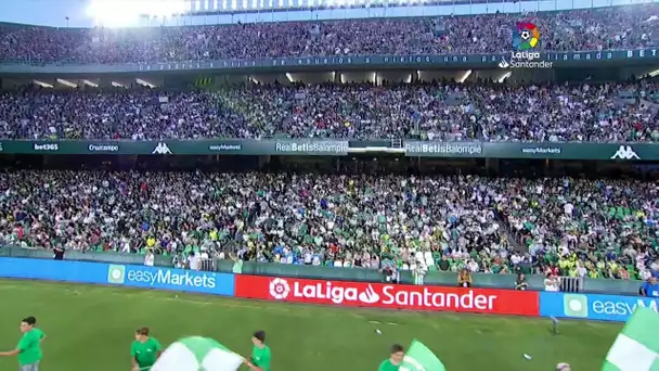 Calentamiento Real Betis vs CD Leganés