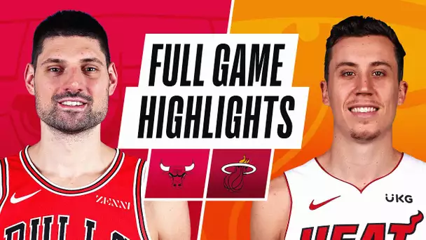 BULLS at HEAT | FULL GAME HIGHLIGHTS | April 24, 2021