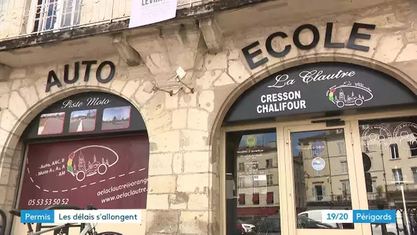 Périgueux : ça bouchonne à l'examen du permis