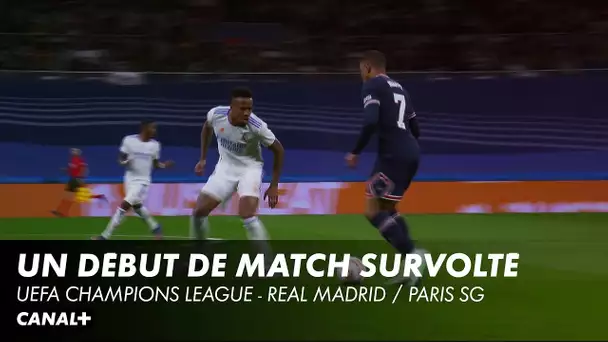 Un début de match survolté - Real Madrid / PSG - UEFA Champions League