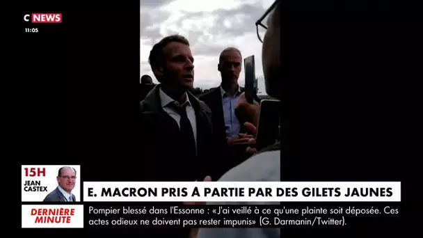 14 juillet : Emmanuel Macron interpellé par des gilets jaunes