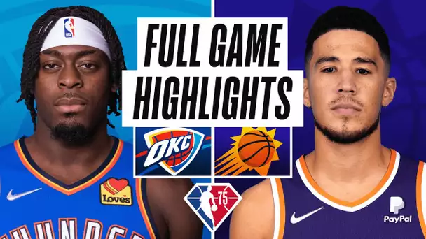 THUNDER at SUNS | FULL GAME HIGHLIGHTS | December 29, 2021