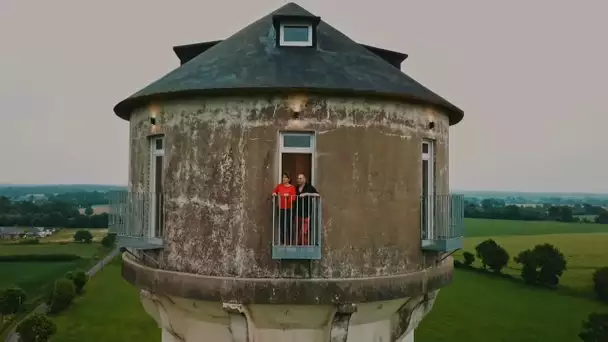 Insolite : il transforme un château d'eau en maison