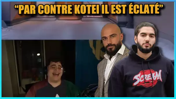 SCREAM ET BEASTY SUR LE NIVEAU DE KOTEI ET KAMETO 🤣