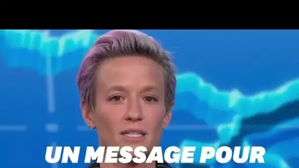 Megan Rapinoe a un message très clair pour Trump