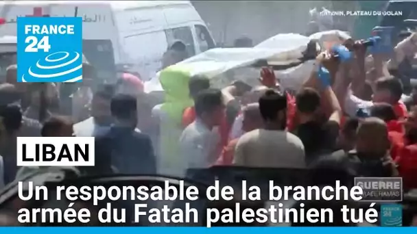 Liban : l’armée israélienne a assassiné un responsable de la branche armée du Fatah palestinien