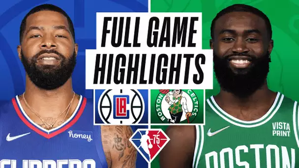 CLIPPERS at CELTICS | FULL GAME HIGHLIGHTS | December 29, 2021