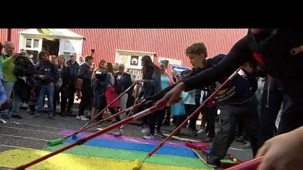 La gay pride de Reykavik inaugurée...à la Bourse d'Islande