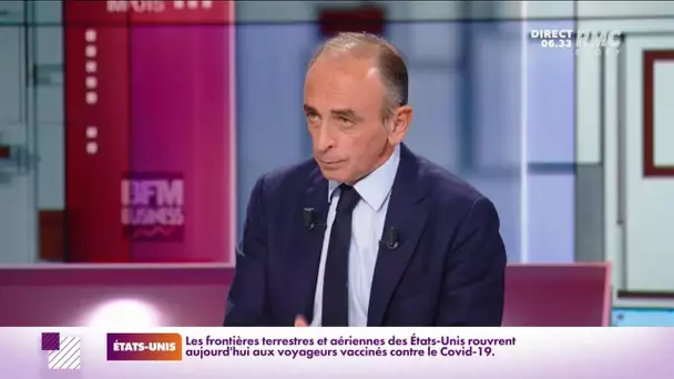 Eric Zemmour assure qu'il n'y a pas d'écarts de salaires entre les femmes et les hommes