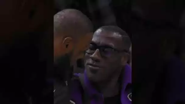 LeBron James & Shannon Sharpe Share A Moment | #Shorts