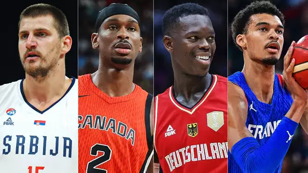 International NBA Players SHINED In Exhibition Play 👀 Best of Jokic, SGA, Schroder, Wemby & More!