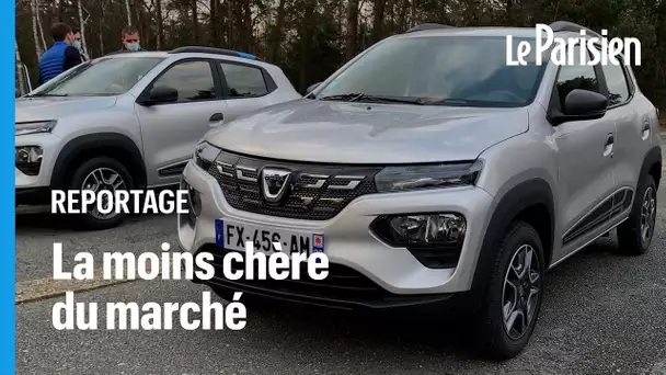 On a testé la Dacia Spring, une voiture électrique à 12 000 euros