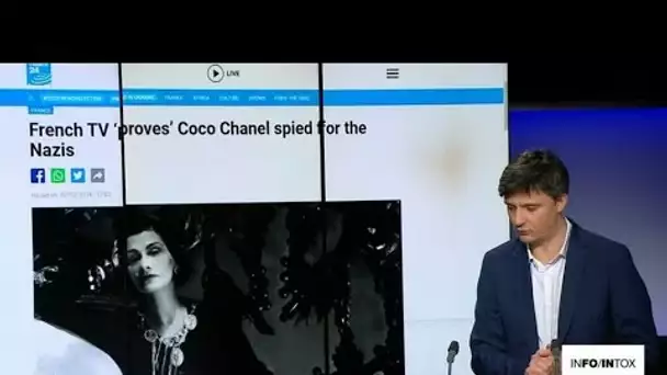 Des collages nazis pour dénoncer des sanctions appliquées par Chanel? • FRANCE 24