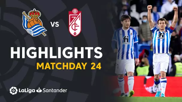 Resumen de Real Sociedad vs Granada CF (2-0)