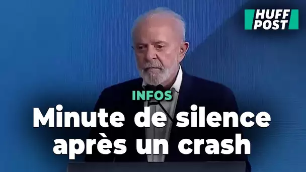 Lula annonce la mort de 62 passagers dans un crash d'avion au Brésil