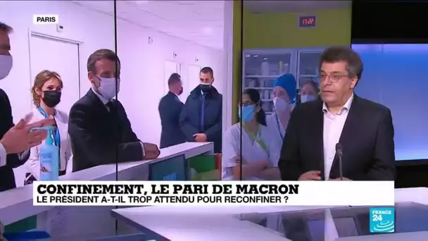 Covid-19 : Emmanuel Macron a-t-il trop attendu pour reconfiner ?