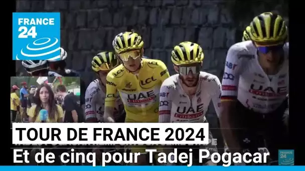 Tour de France : Tadej Pogacar s’impose au sprint devant Jonas Vingegaard lors de la 20e étape