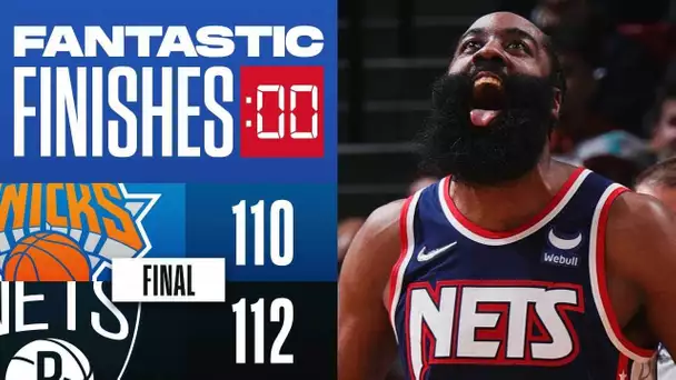 Final 0:58 of Insane Ending to Nets vs Knicks! (Battle of Boroughs) 🔥