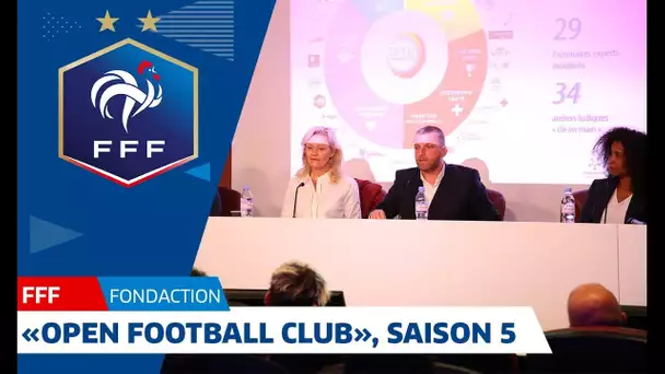 FFF, lancement de la 5e saison du programme 'Open Football Club' du Fondaction