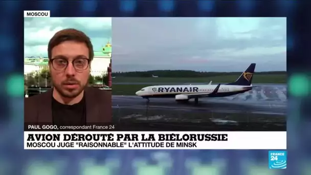 Avion dérouté par la Biélorussie : Moscou juge "raisonnable" l'attitude de Minsk