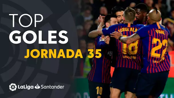 Todos los goles de la Jornada 35 de LaLiga Santander 2018/2019