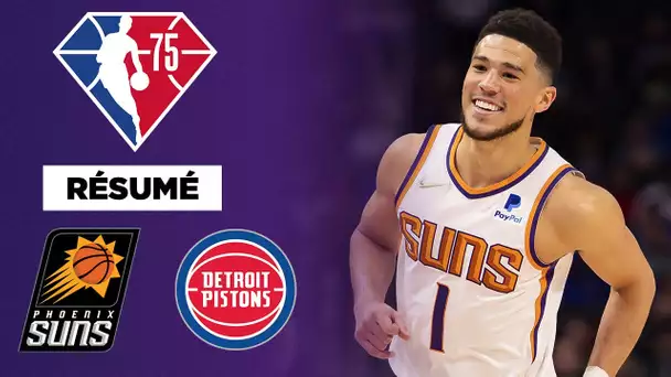 Résumé NBA VF : Phoenix Suns @ Detroit Pistons