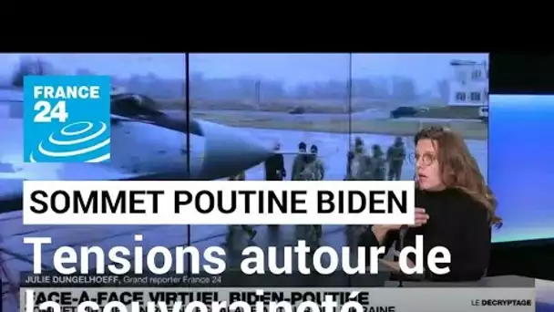 Biden et Poutine discutent virtuellement de l'Ukraine et de sa souveraineté • FRANCE 24