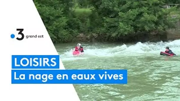 La nage en eaux vives possible en juillet grâce aux fortes pluies