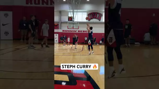 Steph Curry, pretty good shooter! 🎯💦 | #Shorts