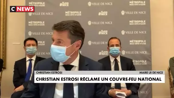 Coronavirus : le maire de Nice Christian Estrosi demande l'instauration d'un couvre-feu