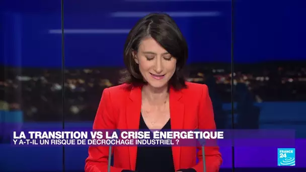 Transition contre crise énergétique : existe-il un risque de décrochage industriel ? • FRANCE 24