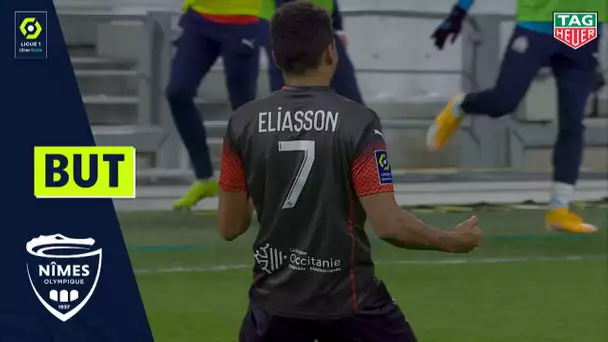 But Per Niclas ELIASSON (55' - NÎMES OLYMPIQUE) OLYMPIQUE DE MARSEILLE - NÎMES OLYMPIQUE (1-2) 20/21