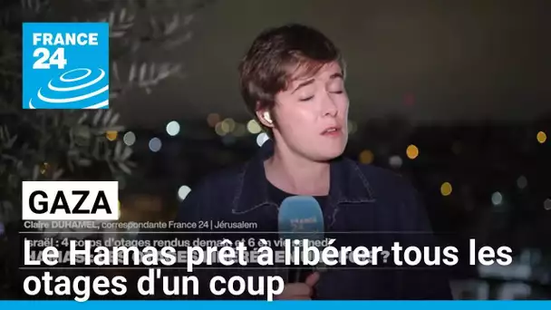 Le Hamas prêt à libérer tous les otages d'un coup, une annonce dans le cadre des négociations