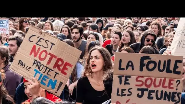 «Le pouvoir, on va le prendre» : les jeunes toujours plus mobilisés contre la réforme des retraites