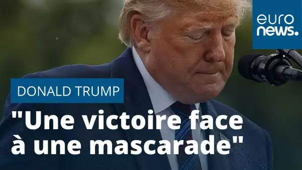 Pour Donald Trump, sa victoire équivaut à "president for ever"