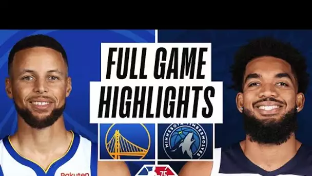 WARRIORS at TIMBERWOLVES | FULL GAME HIGHLIGHTS | March 1, 2022