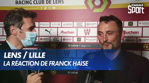 Franck Haise après Lens / Lille : "Des membres du staff pleuraient à la fin du match"