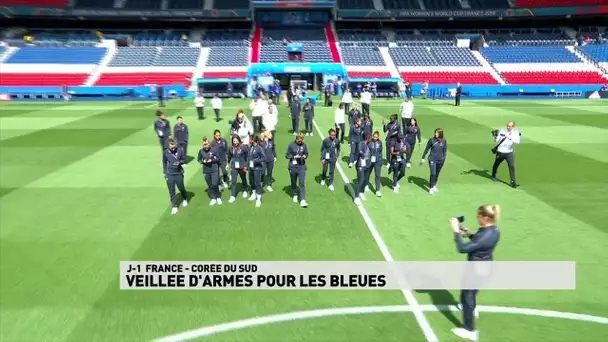 Veillée d'armes pour les Bleues