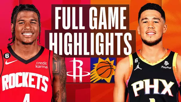 ROCKETS at SUNS | NBA FULL GAME HIGHLIGHTS | December 2, 2022