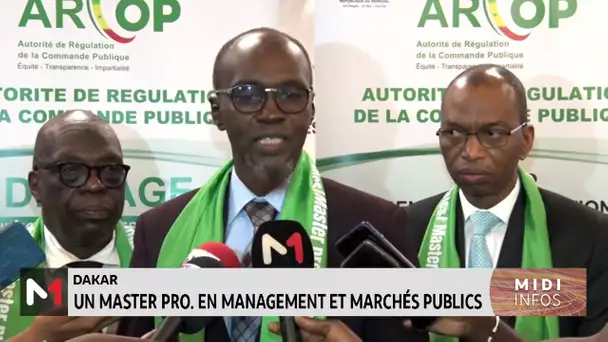 Sénégal : un Master Pro en management et marchés publics