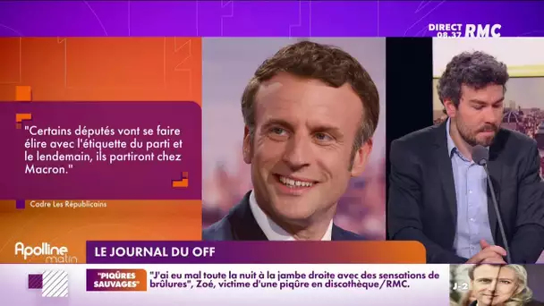 "Le journal du off" : Emmanuel Macron et Marine Le Pen se préparent déjà aux élections législatives