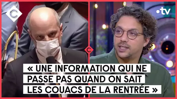 Le « Ibizagate » affaiblit Jean-Michel Blanquer - C à Vous - 18/01/2022