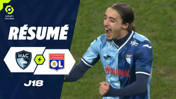 HAVRE AC - OLYMPIQUE LYONNAIS (3 - 1) - Résumé - (HAC - OL) / 2023/2024