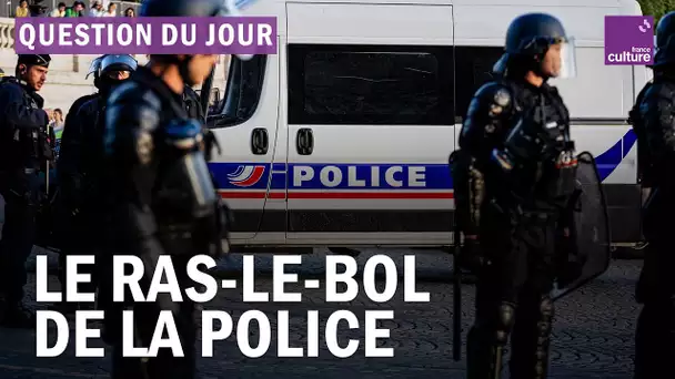 Comment la police se mobilise-t-elle pour contester ?