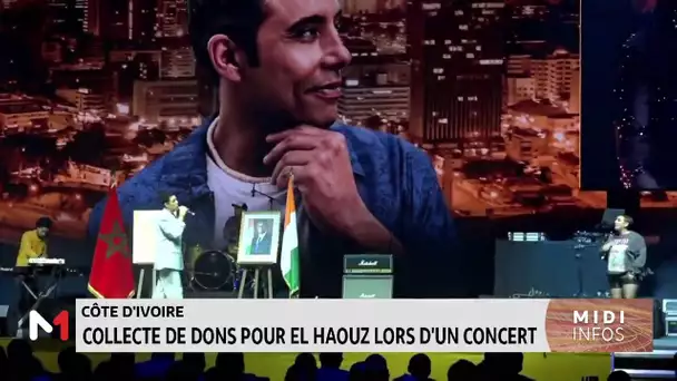 Côte d’Ivoire: Collecte de dons pour el Haouz lors d´un concert