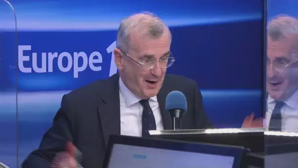 "Notre prévision de croissance de 5,75% est raisonnable ", maintient François Villeroy de Galhau