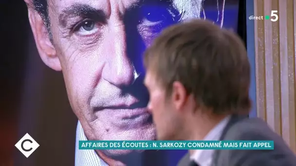 Nicolas Sarkozy et son avocat condamnés - C à Vous - 01/03/2021