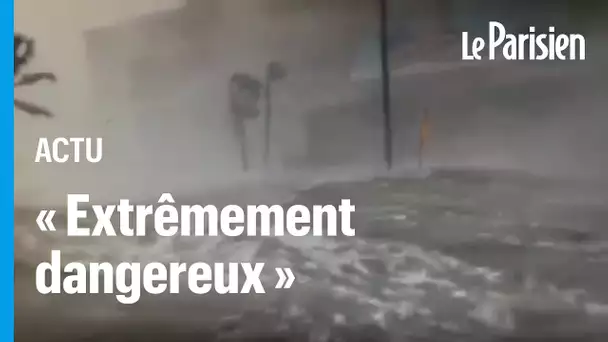 Maisons emportées, rues inondées : la Floride frappée par l'ouragan Ian