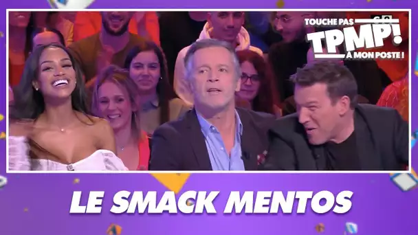 Le jeu du "Smack mentos" pour faire remporter un cadeau à tout le public !