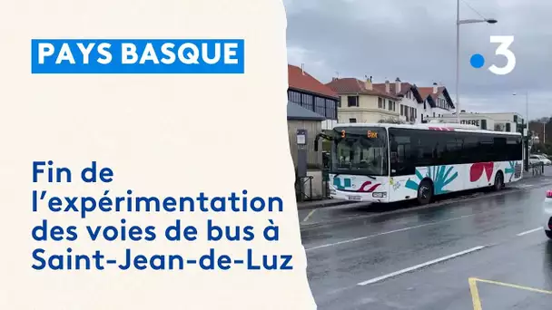 Après quatre mois d'expérimentation, des couloirs de bus supprimés à St-Jean-de-Luz